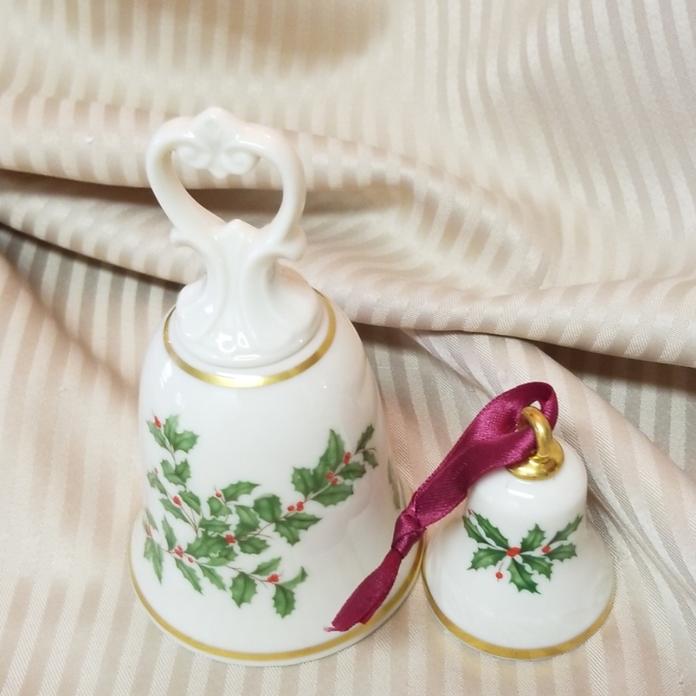 Lenox Christmas Bell set.